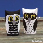 paper roll owl craft for kids