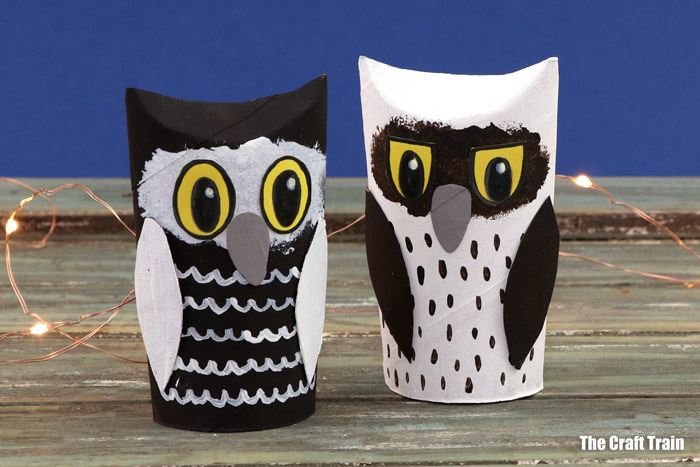 paper roll owls