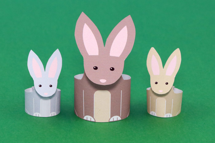 paper bunnies