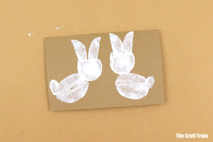 bunny potato stamp card printing card printing