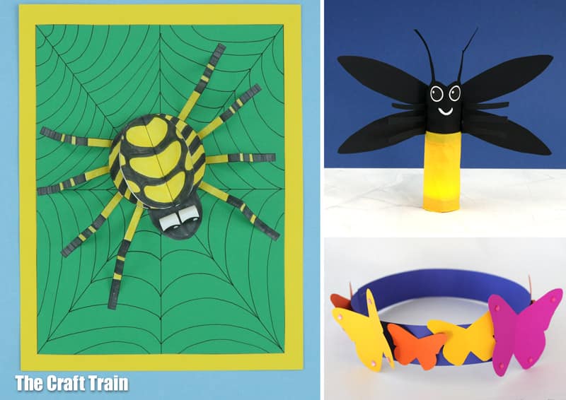 Easy bug crafts for kids