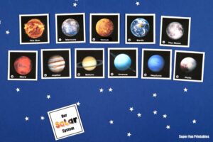 Printable solar system cards - The Craft Train