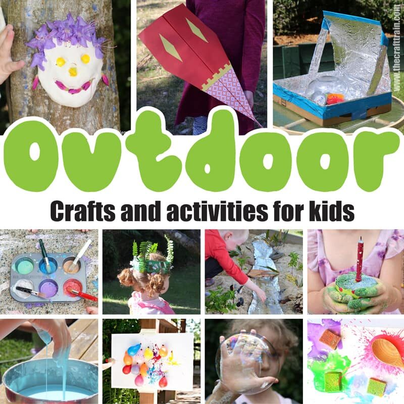Outdoor activities and crafts for kids