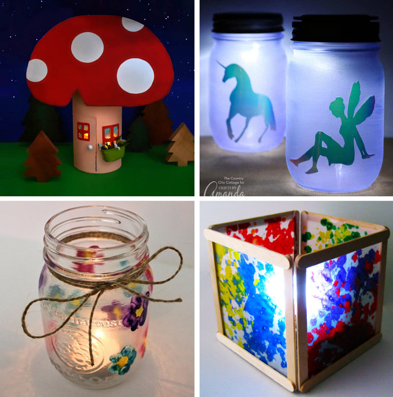 easy light up craft ideas for kids