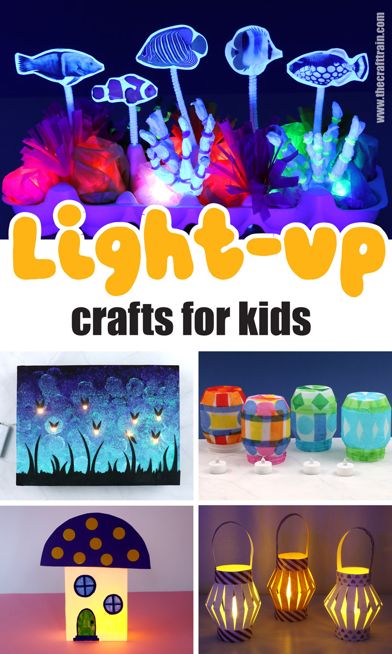 cute and easy light up craft ideas for kids