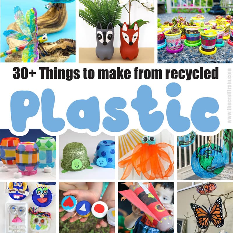recycled plastic crafts for kids