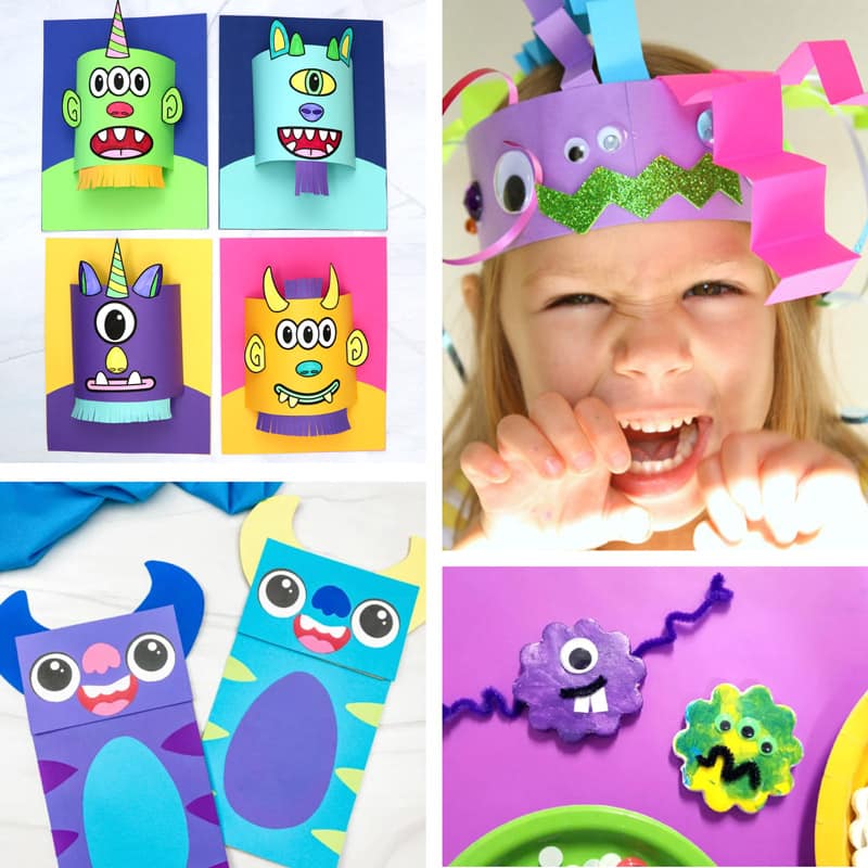 fun monster crafts for kids