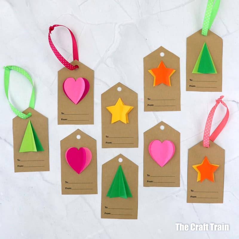 Printable gift tags - The Craft Train