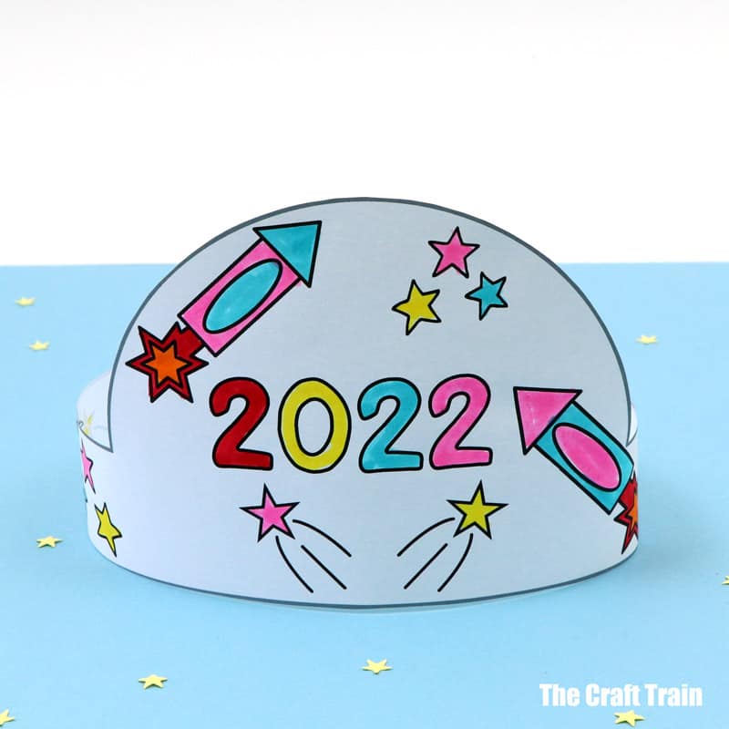 2022 printable party hat