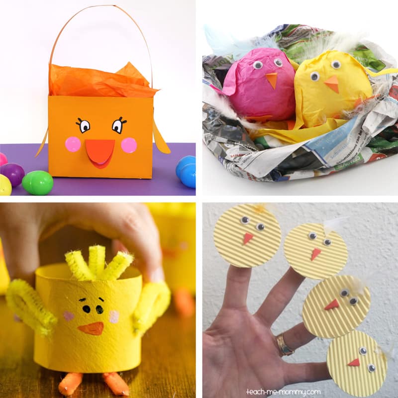 Recycled chick crafts