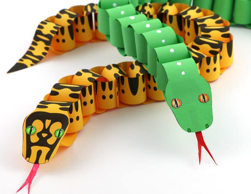 paper python craft