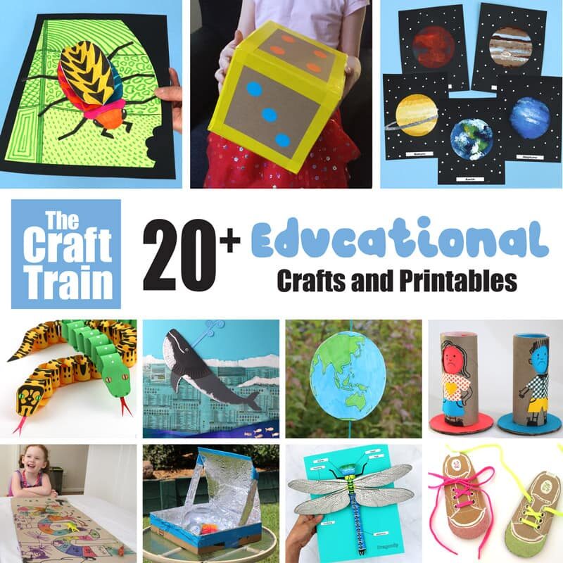 Educational crafts for kids
