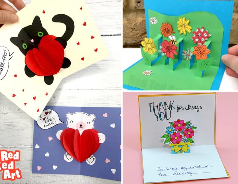 pop up mothers day cards