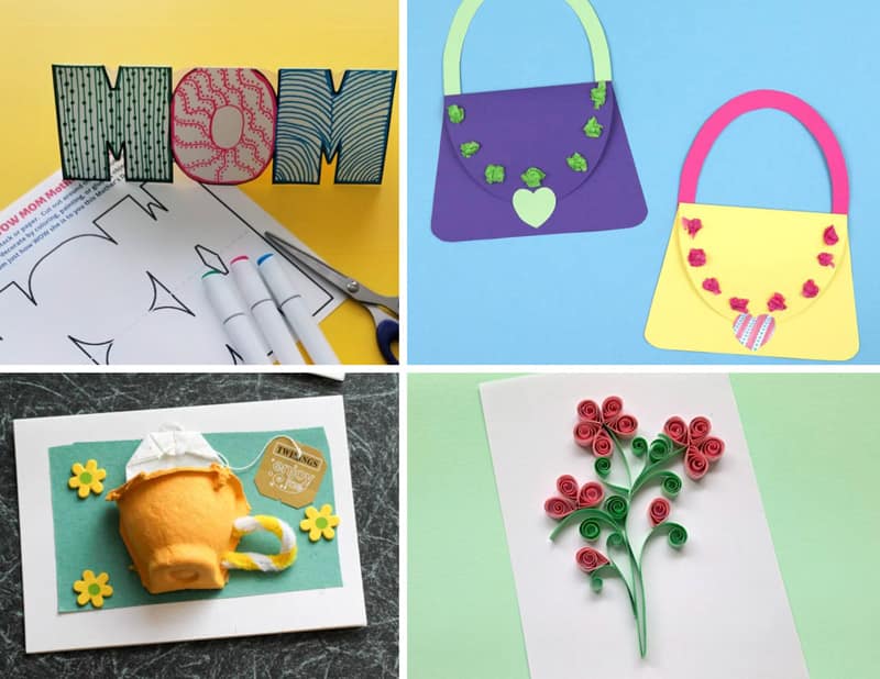 more fun mothers day cards kids can make