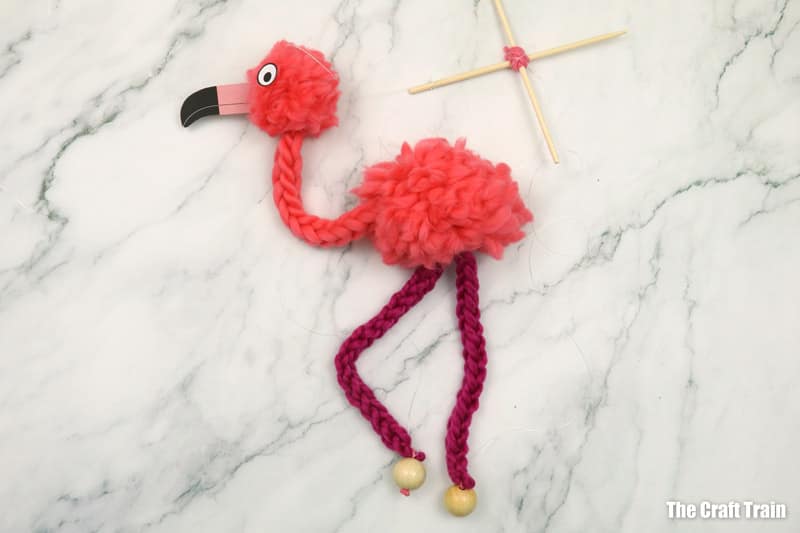 dancing flamingo puppet