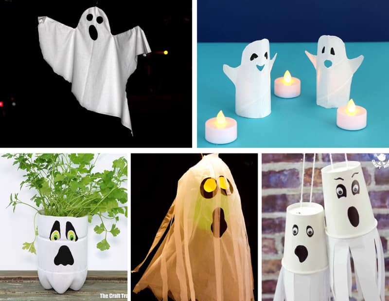 more easy ghost craft decorations