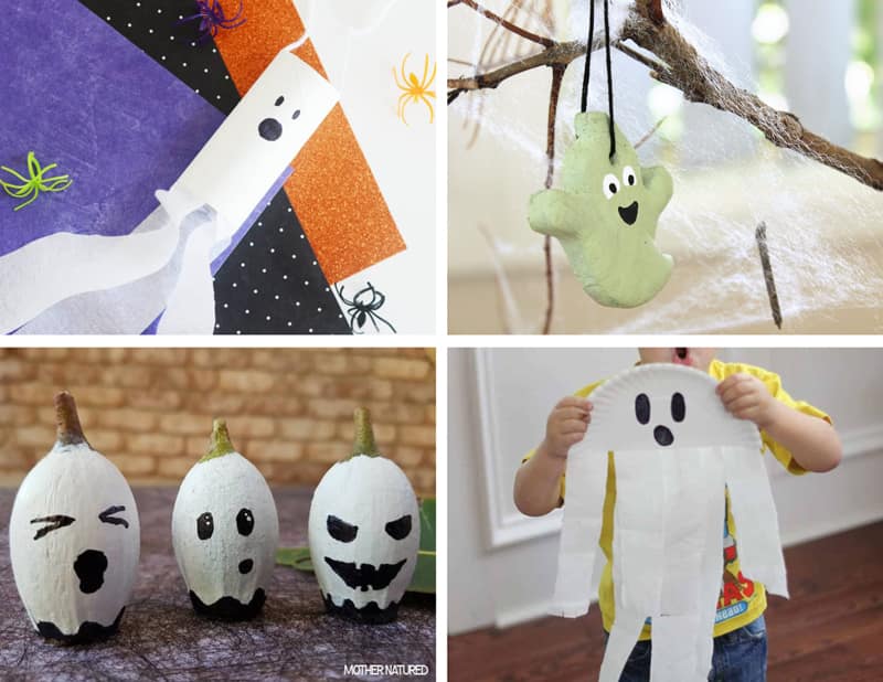 easy ghost craft decorations