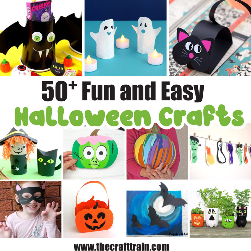 Halloween crafts for kids – over 50 fun ideas
