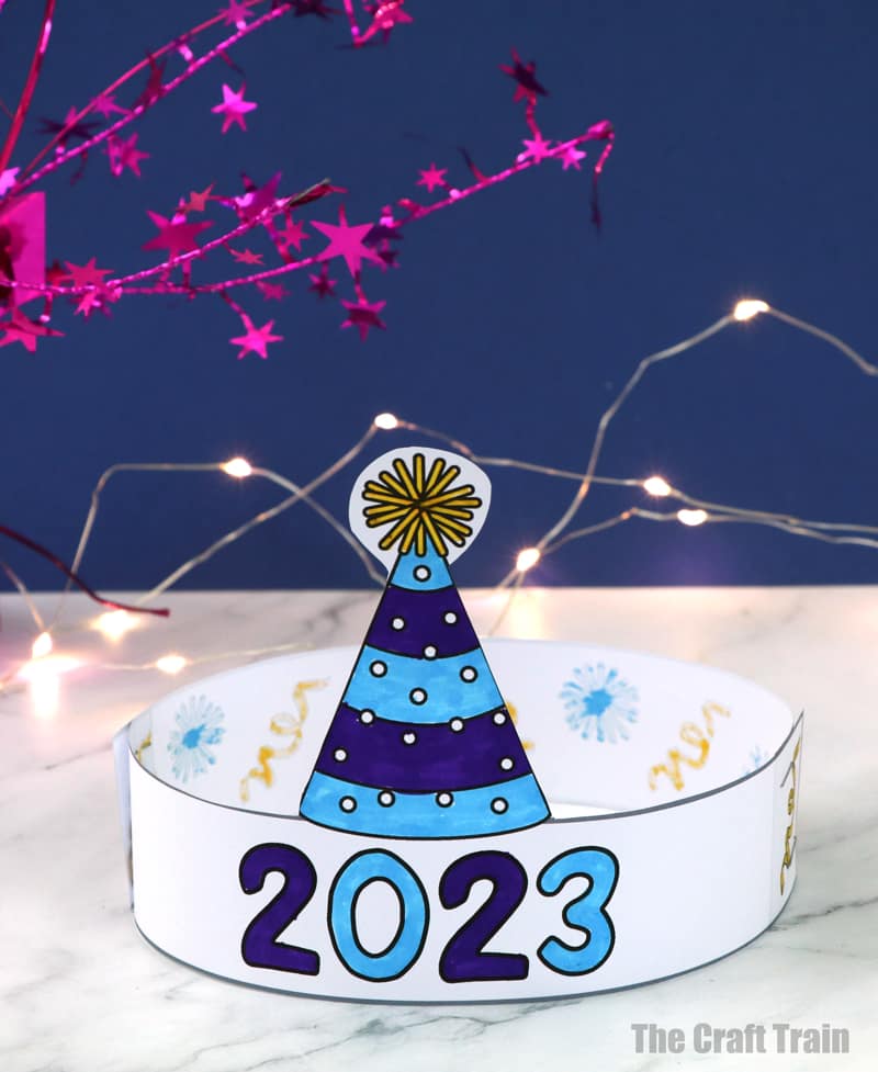 Party Hat New Years printable