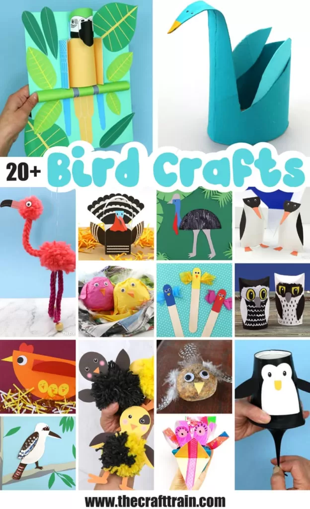 Bird crafts and activities for kids