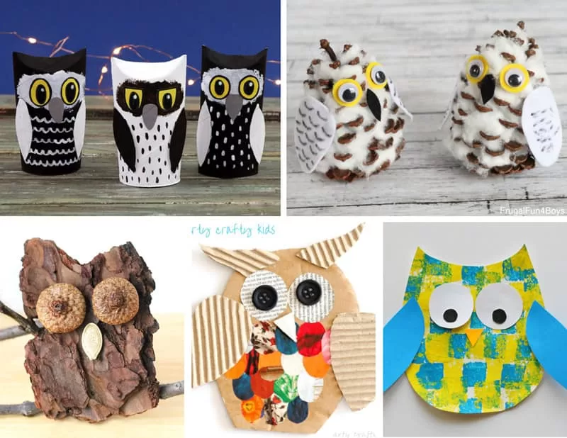 Owl crafts for kids