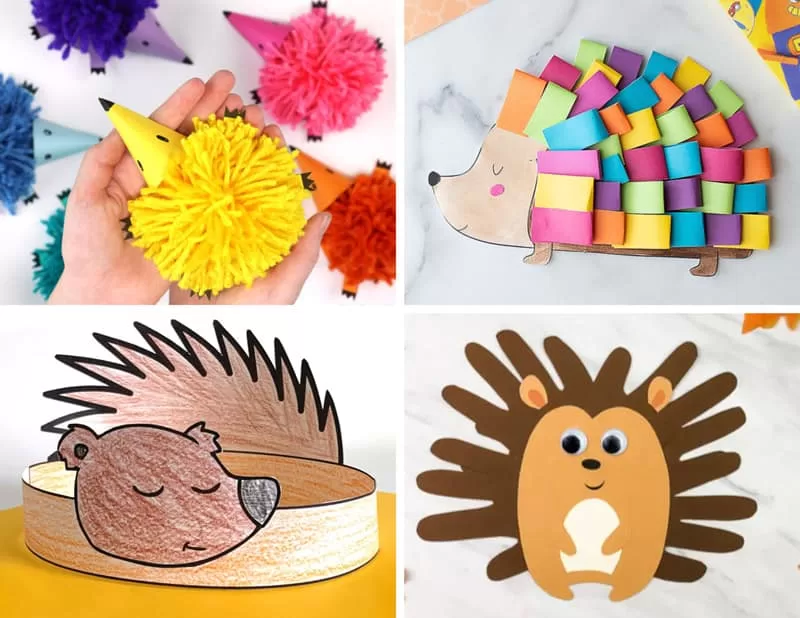 Hedgehog crafts