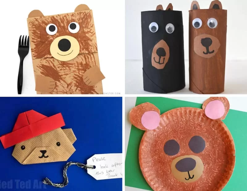 Bear crafts for kids