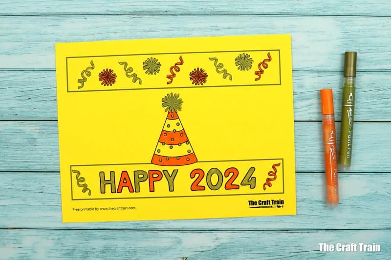 Printable party hats for 2024 free printable