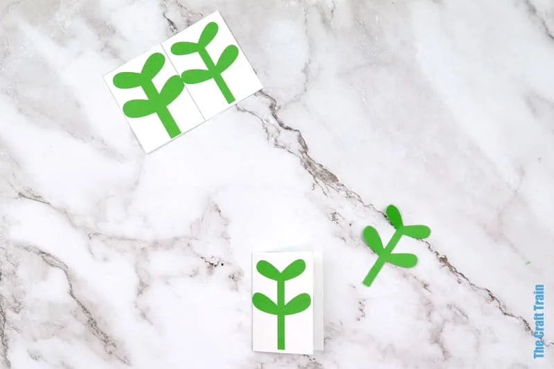 Printable butterfly garden craft - The Craft Train