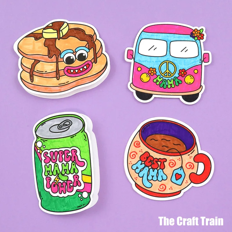 Retro Mother's Day Cards - The Craft Train