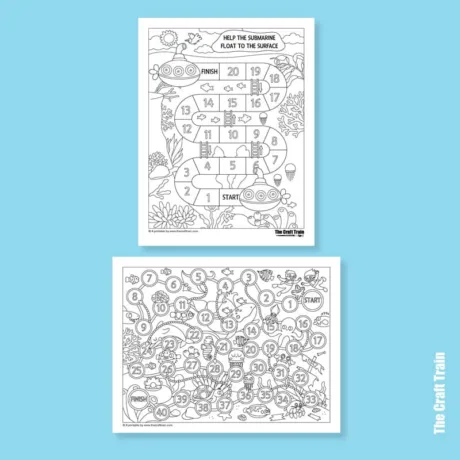 Under-The-Sea Board Games - The Craft Train