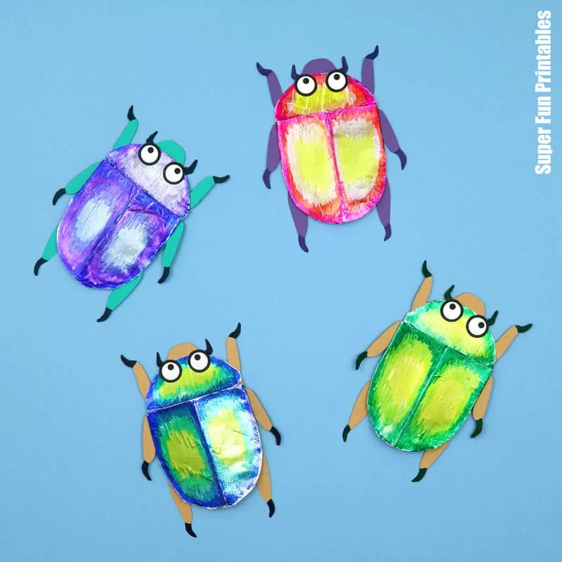 Christmas Beetle Craft - The Craft Train