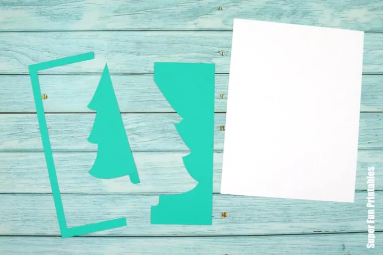 Christmas Positive Negative Art - The Craft Train