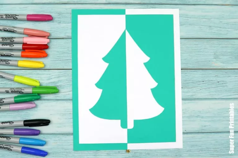 Christmas Positive Negative Art - The Craft Train